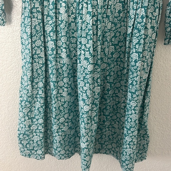 GAP KIDS  DRESS  SIZE XXL COLOR GREEN AND WHITE - Picture 6 of 10